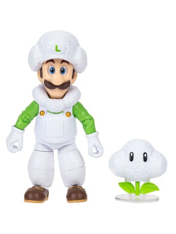 The Super Mario Galaxy Movie Cloud Luigi 5-Inch Scale Action Figure