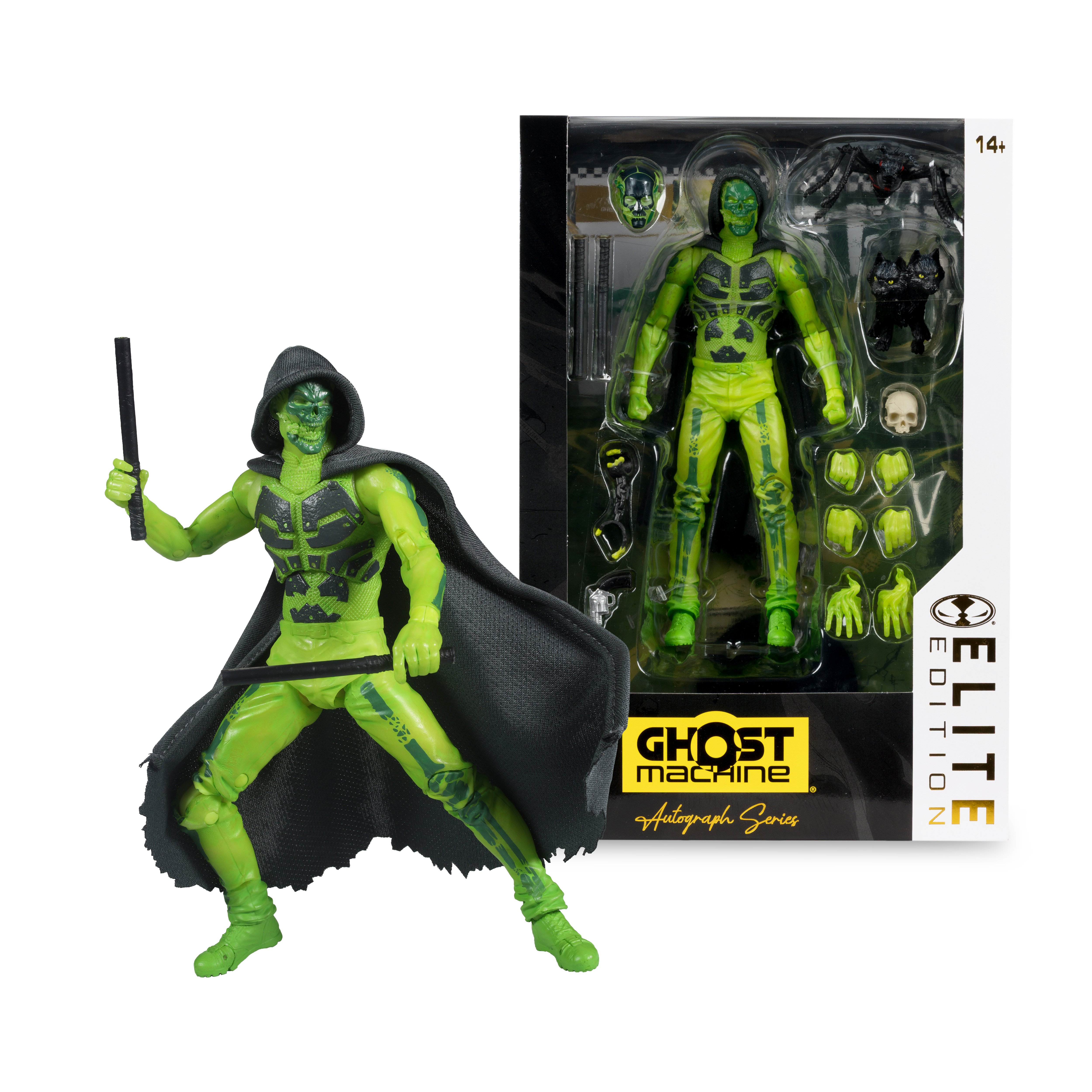 Ghost Machine McFarlane Elite Edition #15 Geiger Deluxe Action Figure Gallery Image 18