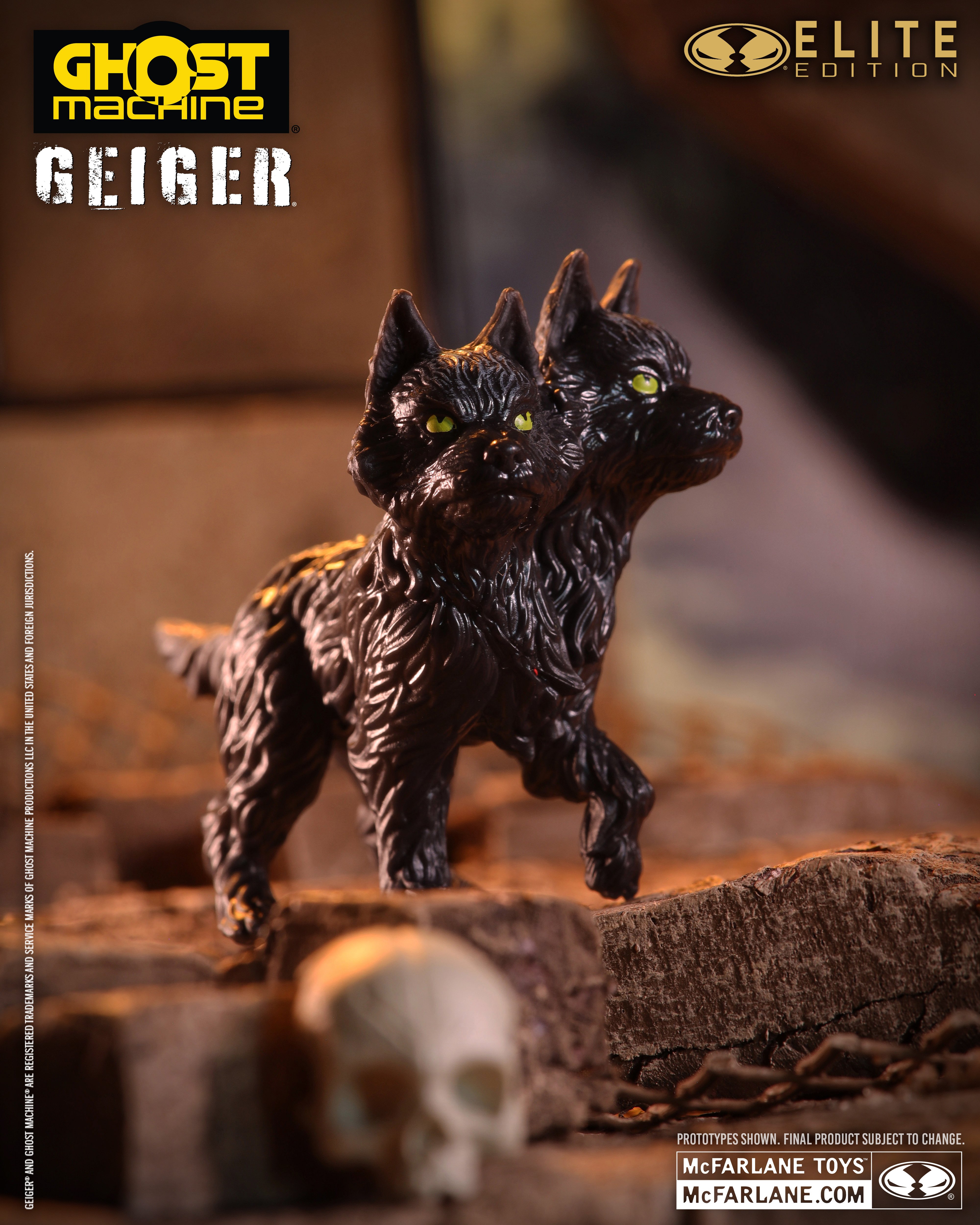 Ghost Machine McFarlane Elite Edition #15 Geiger Deluxe Action Figure Gallery Image 11