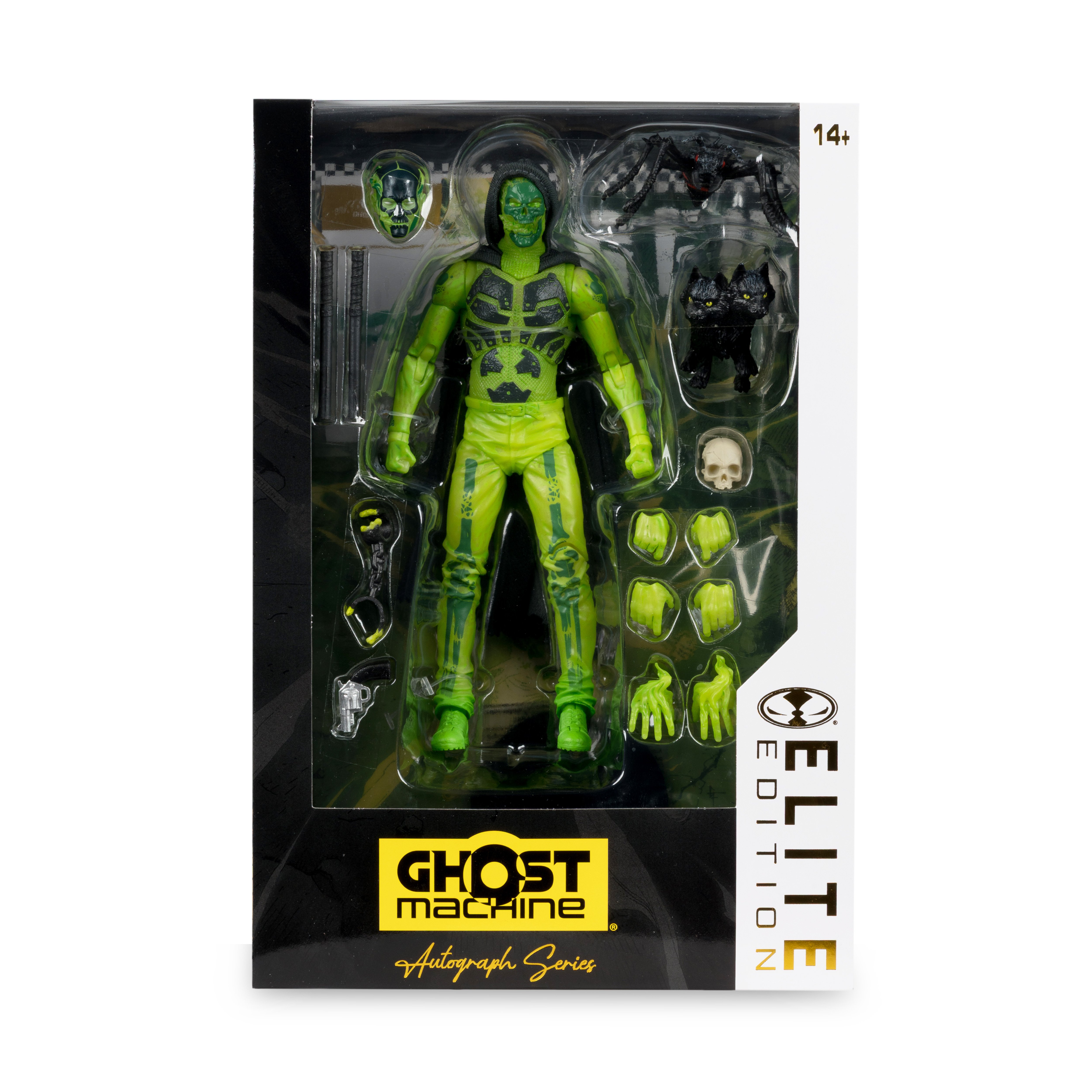 Ghost Machine McFarlane Elite Edition #15 Geiger Deluxe Action Figure Gallery Image 19