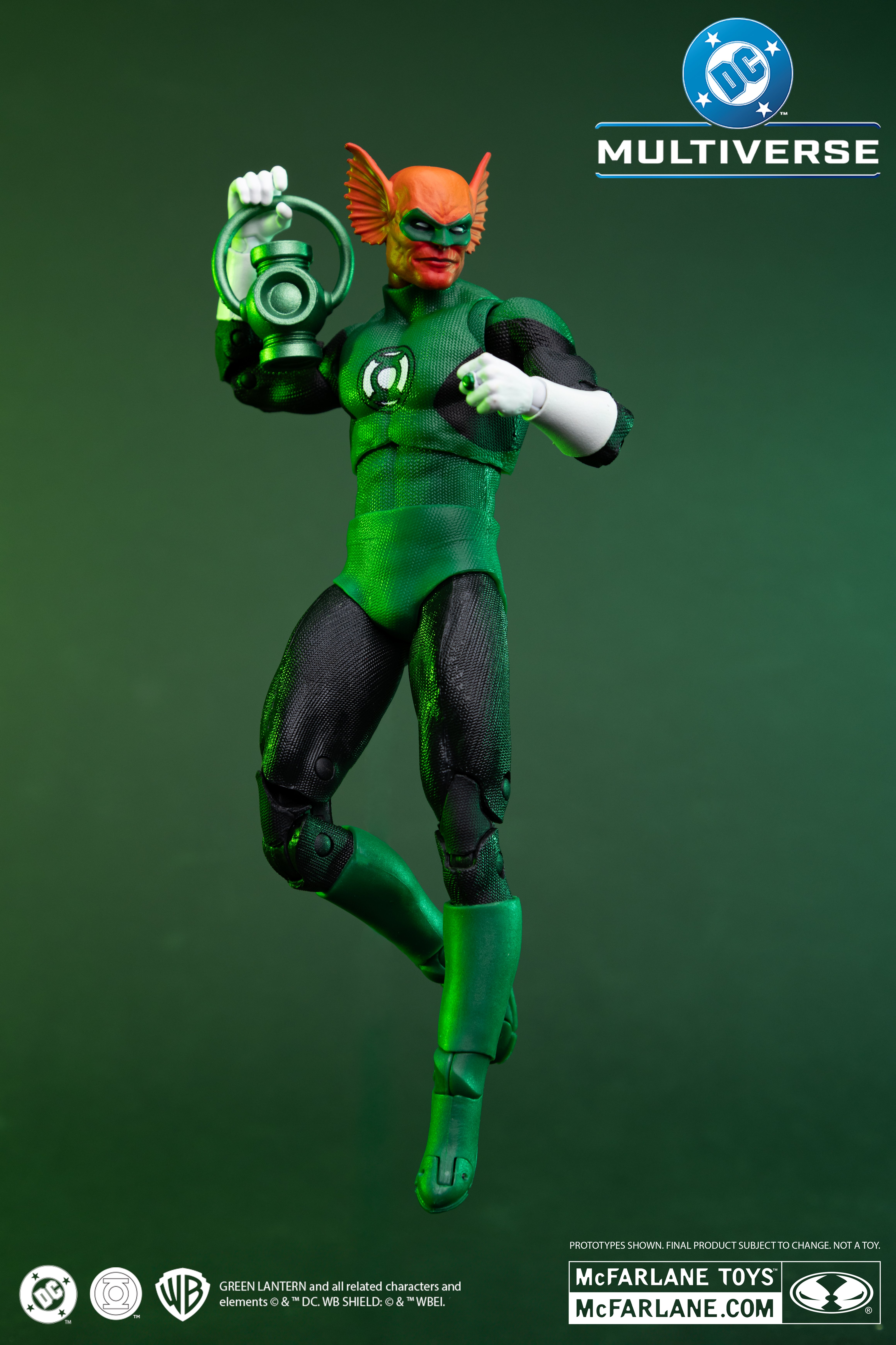 Green Lantern DC Multiverse Ghr'll Action Figure Gallery Image 3
