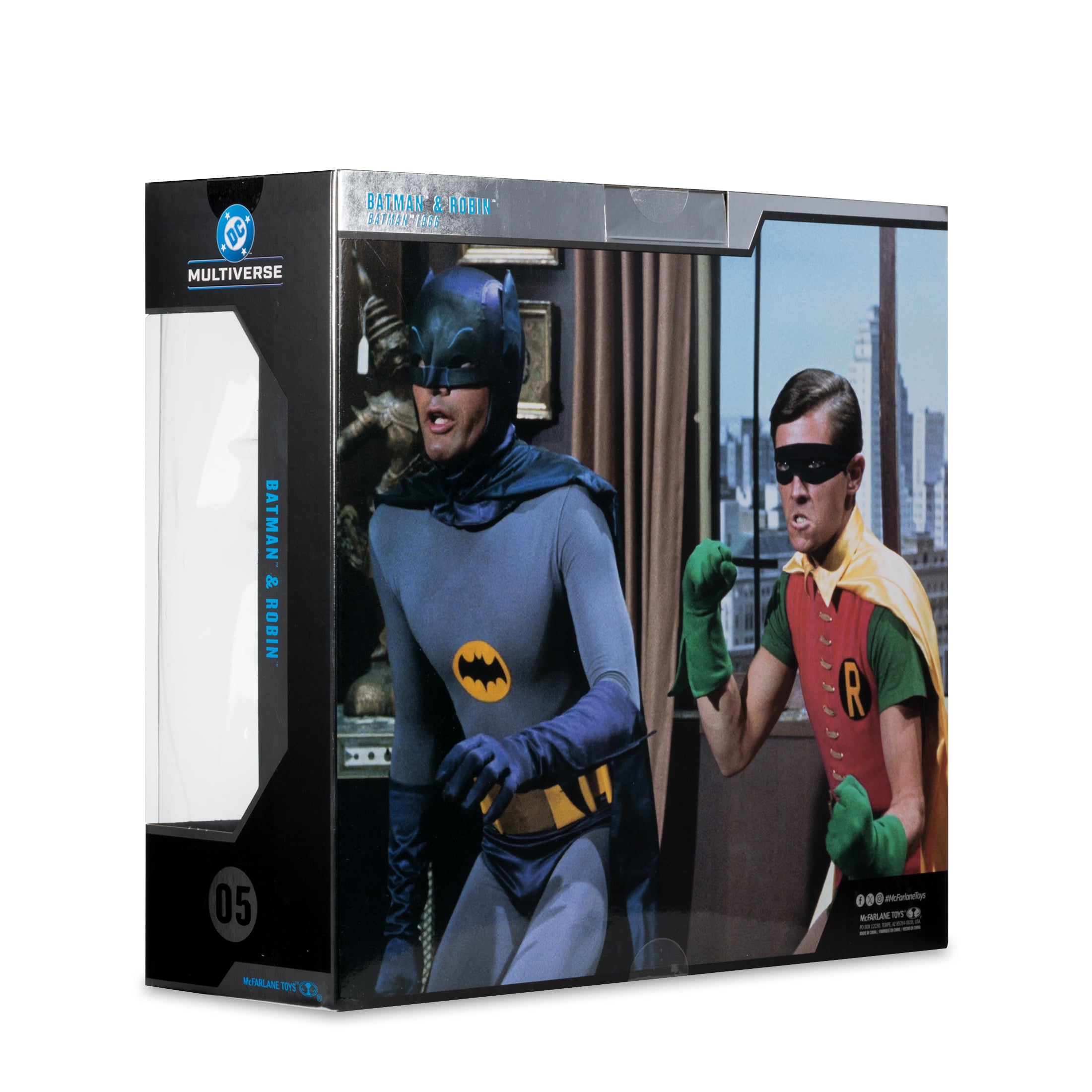 Batman (1966) DC Multiverse Collector Edition Batman & Robin Action Figure Two-Pack Gallery Image 17