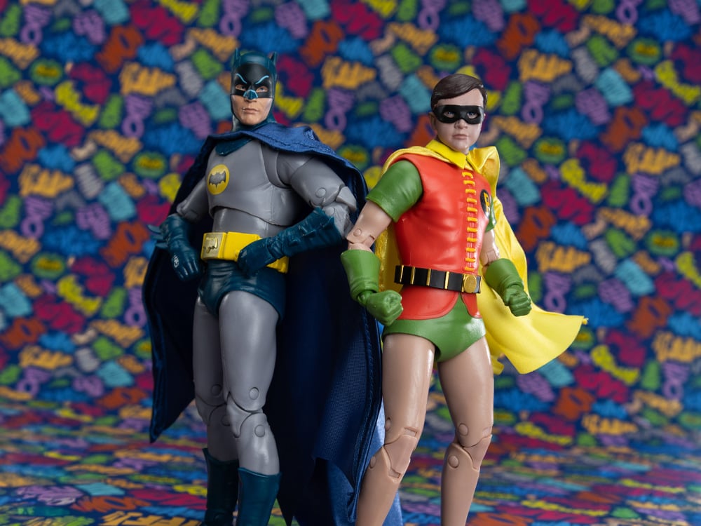 Batman (1966) DC Multiverse Collector Edition Batman & Robin Action Figure Two-Pack Gallery Image 1