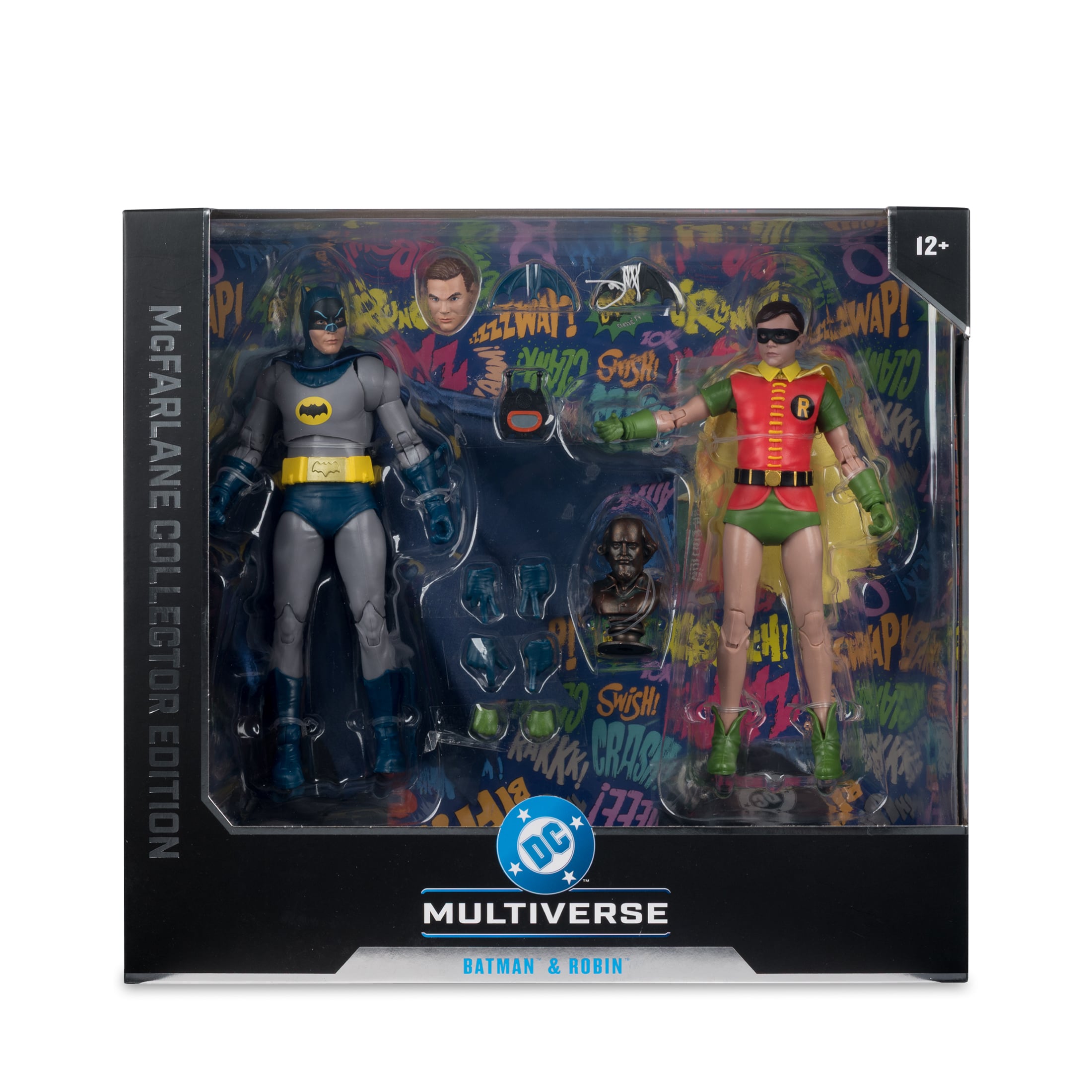 Batman (1966) DC Multiverse Collector Edition Batman & Robin Action Figure Two-Pack Gallery Image 15
