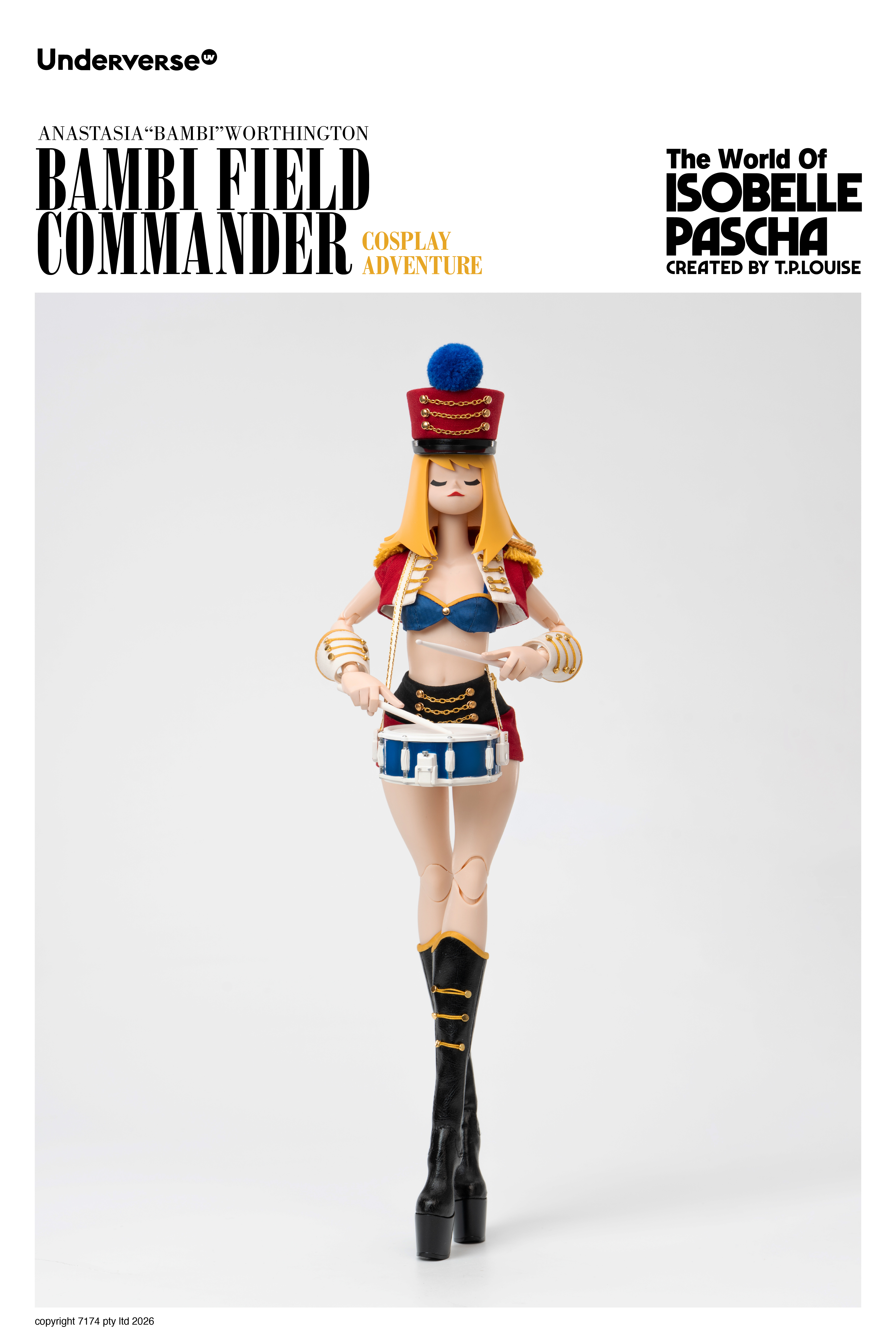 The World of Isobelle Pascha Cosplay Adventure Field Commander