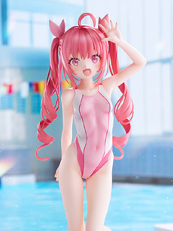 Image of Kani-Beam Illustration Swimsuit Silhouette Watora (Swimsuit Ver.) 1/7 Scale Figure