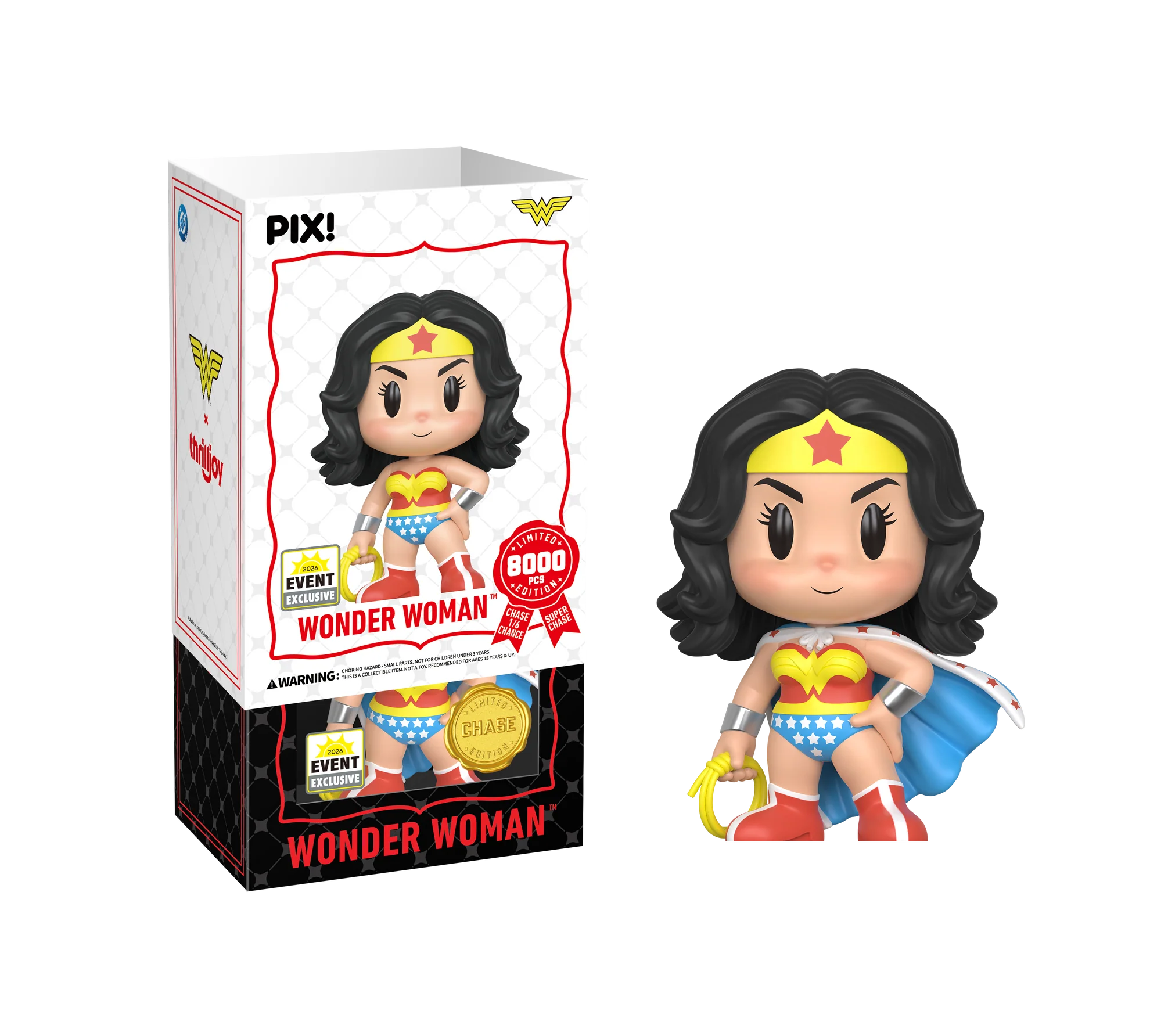 DC Comics PIX! Wonder Woman Limited Edition Event Exclusive Figure