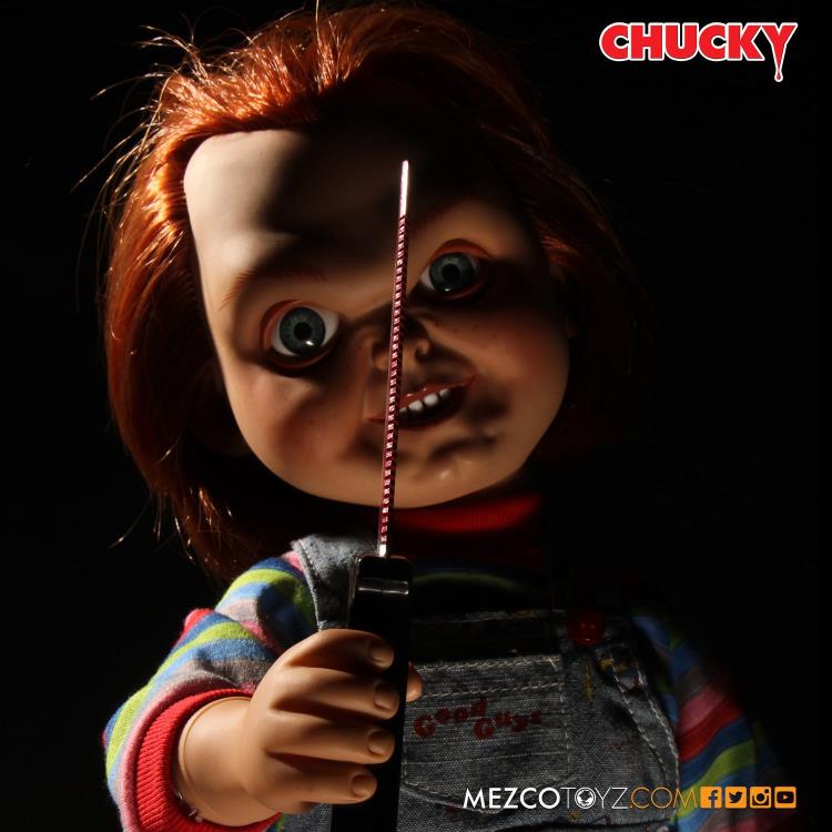 Child's Play 15" Sneering Chucky Talking Doll Gallery Image 9