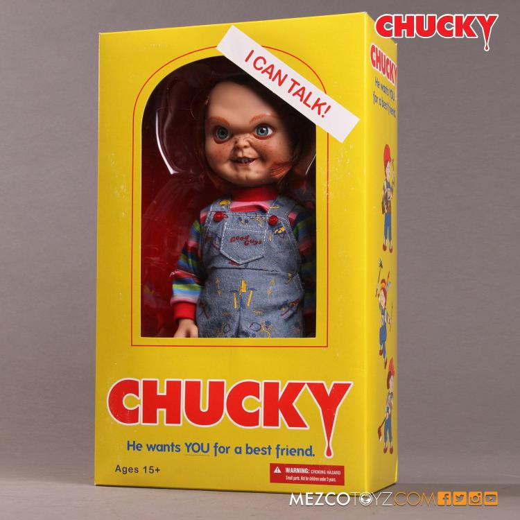 Child's Play 15" Sneering Chucky Talking Doll Gallery Image 11