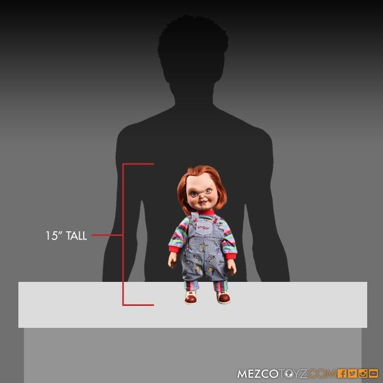 Child's Play 15" Sneering Chucky Talking Doll Gallery Image 12