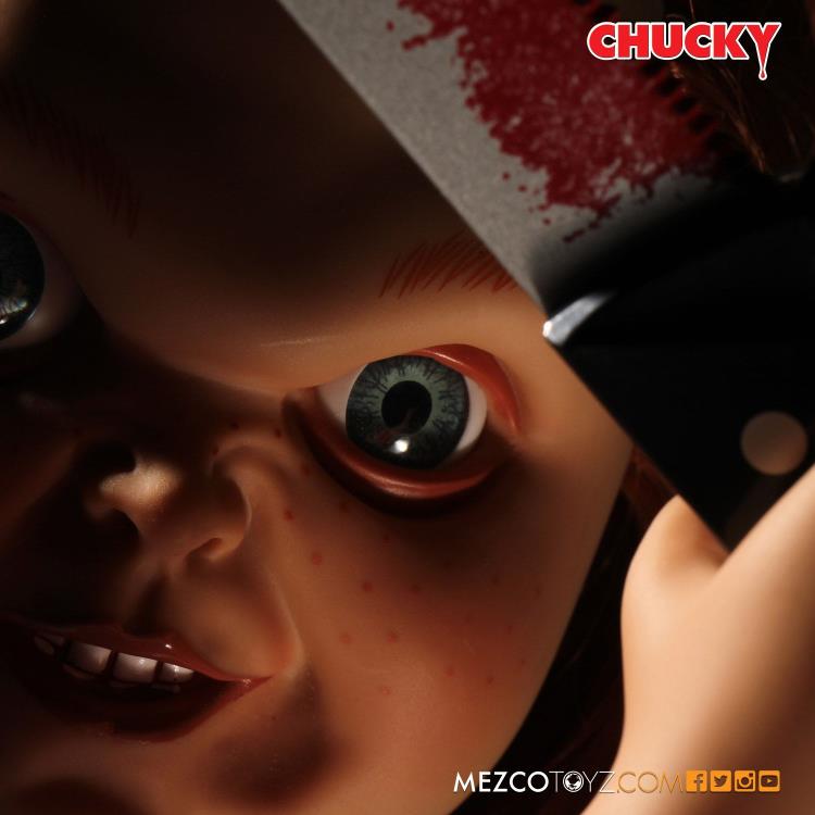 Child's Play 15" Sneering Chucky Talking Doll Gallery Image 6