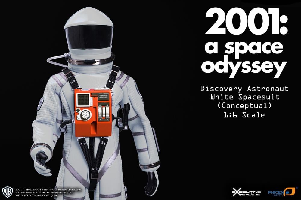 2001: A Space Odyssey 1/6 Scale Discovery Astronaut White Conceptual Space Suit Gallery Image 6