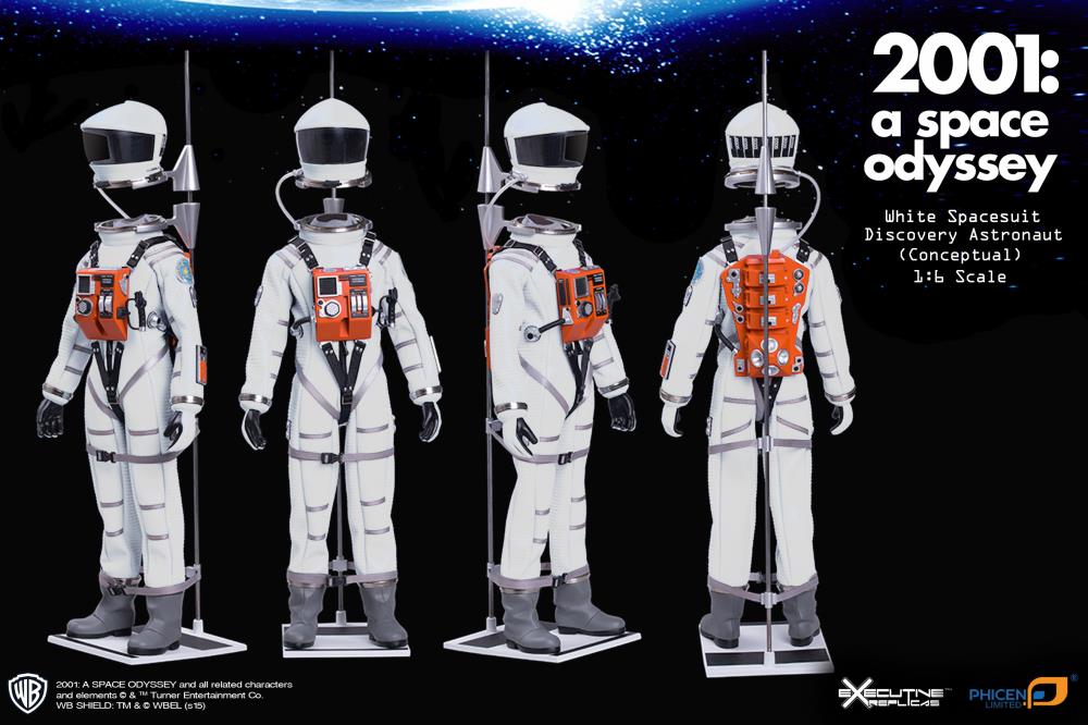 2001: A Space Odyssey 1/6 Scale Discovery Astronaut White Conceptual Space Suit Gallery Image 5