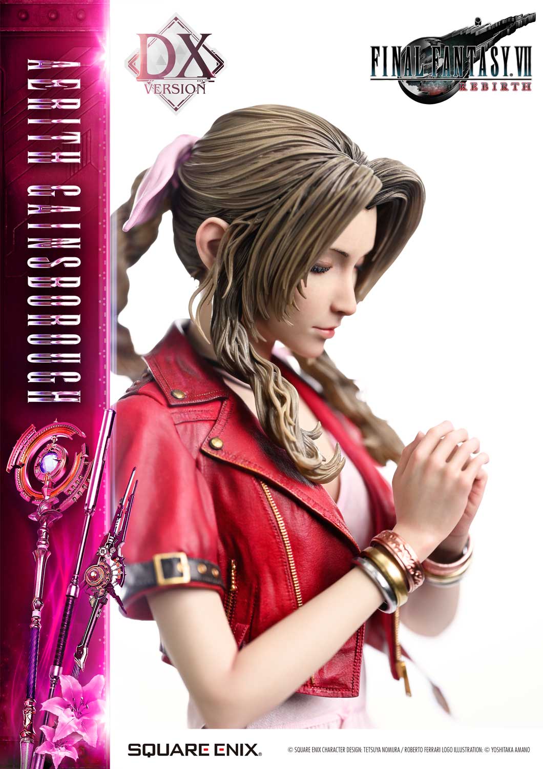 Final Fantasy VII Rebirth Square Enix Masterline Aerith Gainsborough (Deluxe Ver.) 1/4 Scale Statue Gallery Image 27