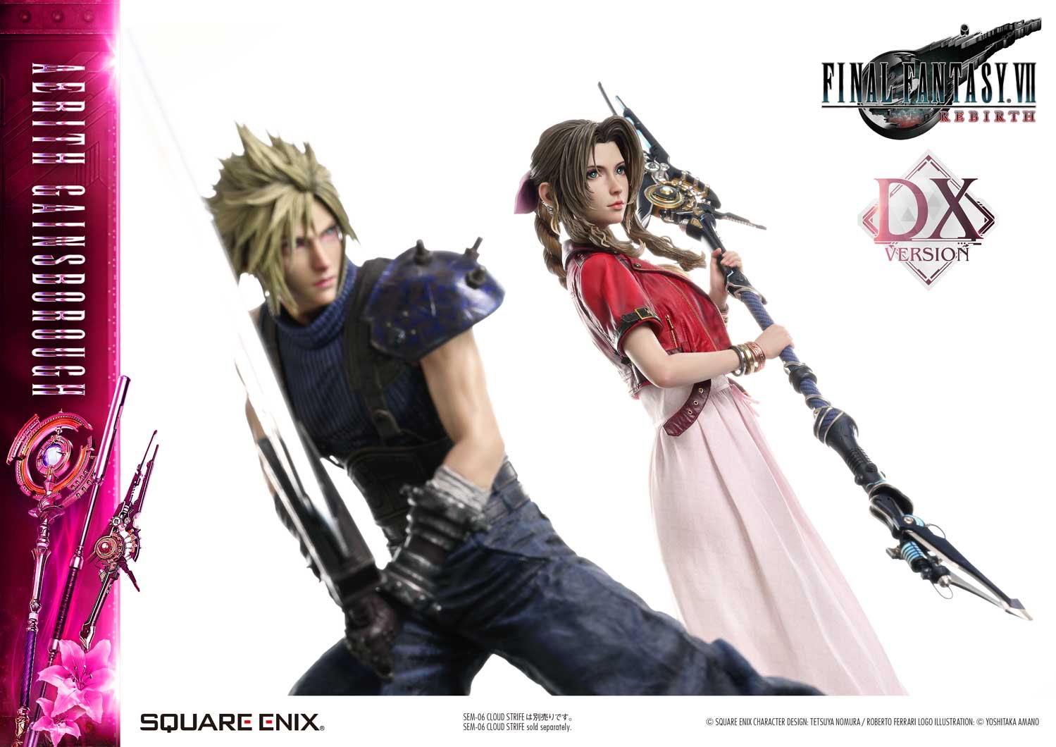Final Fantasy VII Rebirth Square Enix Masterline Aerith Gainsborough (Deluxe Ver.) 1/4 Scale Statue Gallery Image 58