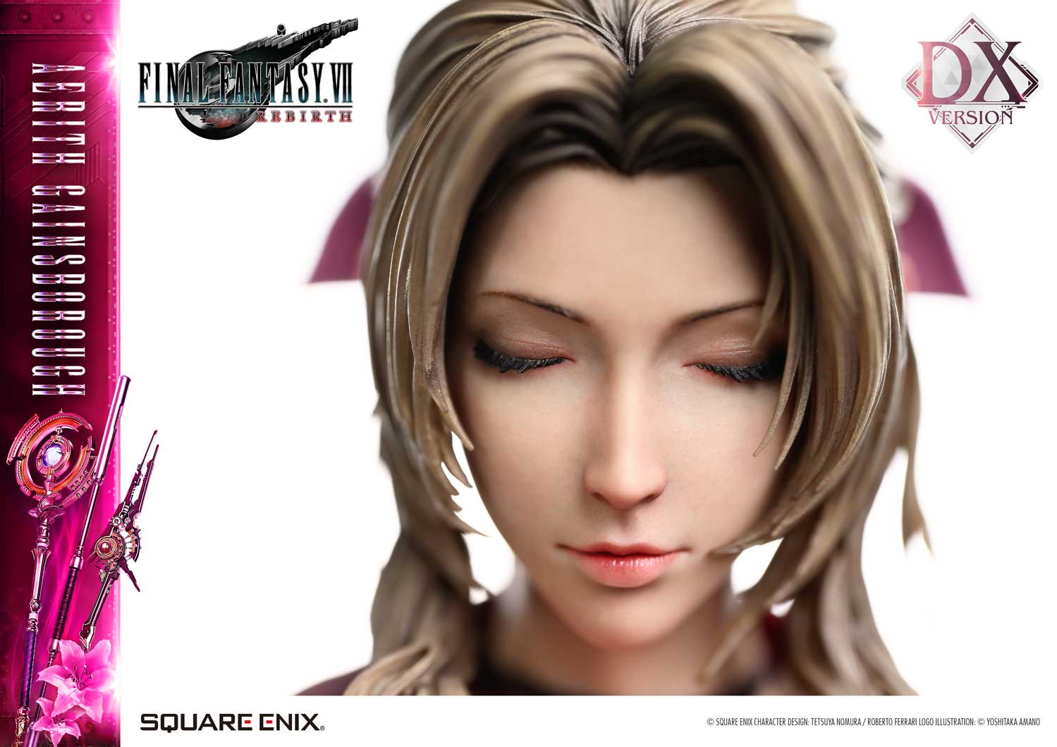 Final Fantasy VII Rebirth Square Enix Masterline Aerith Gainsborough (Deluxe Ver.) 1/4 Scale Statue Gallery Image 51