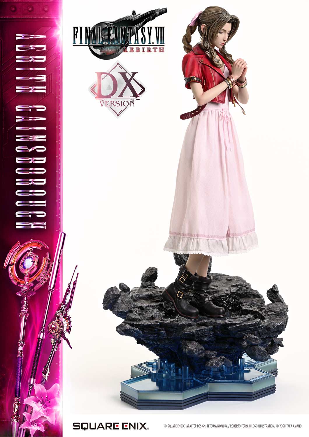 Final Fantasy VII Rebirth Square Enix Masterline Aerith Gainsborough (Deluxe Ver.) 1/4 Scale Statue Gallery Image 5
