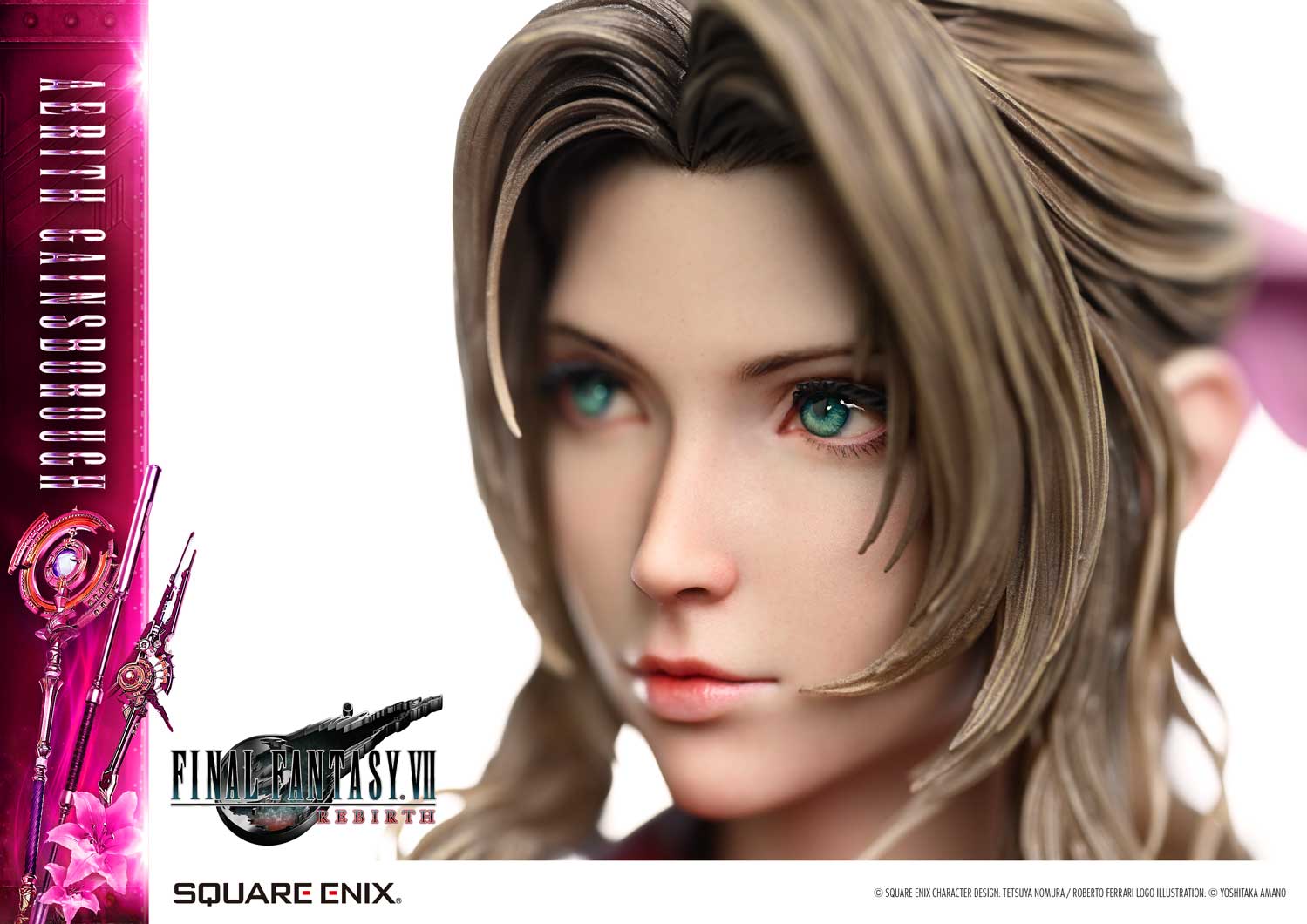 Final Fantasy VII Rebirth Square Enix Masterline Aerith Gainsborough (Deluxe Ver.) 1/4 Scale Statue Gallery Image 54