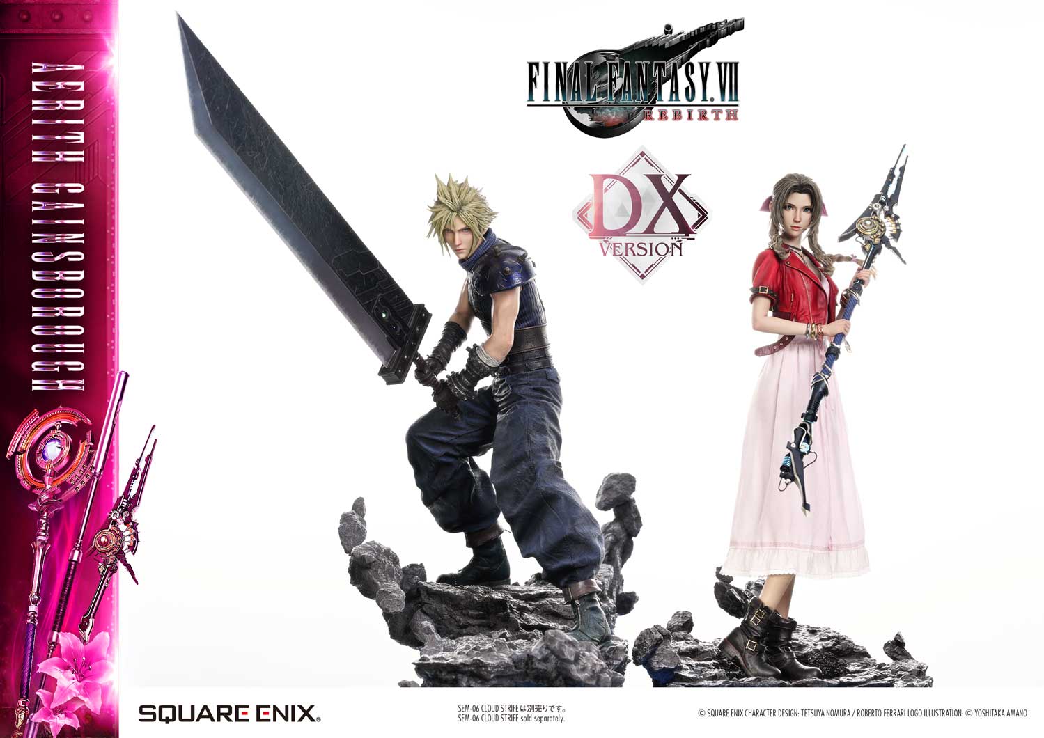 Final Fantasy VII Rebirth Square Enix Masterline Aerith Gainsborough (Deluxe Ver.) 1/4 Scale Statue Gallery Image 62