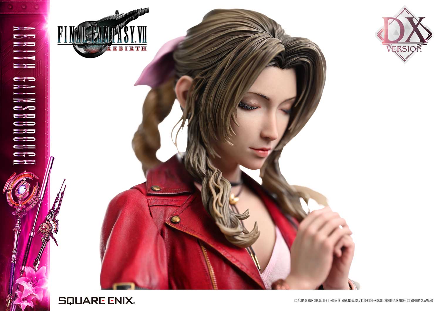 Final Fantasy VII Rebirth Square Enix Masterline Aerith Gainsborough (Deluxe Ver.) 1/4 Scale Statue Gallery Image 43