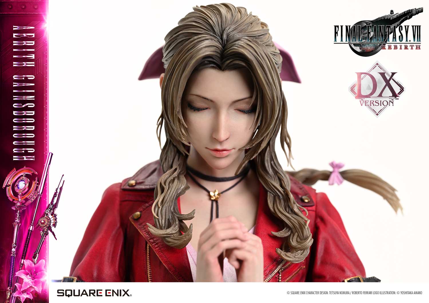 Final Fantasy VII Rebirth Square Enix Masterline Aerith Gainsborough (Deluxe Ver.) 1/4 Scale Statue Gallery Image 39