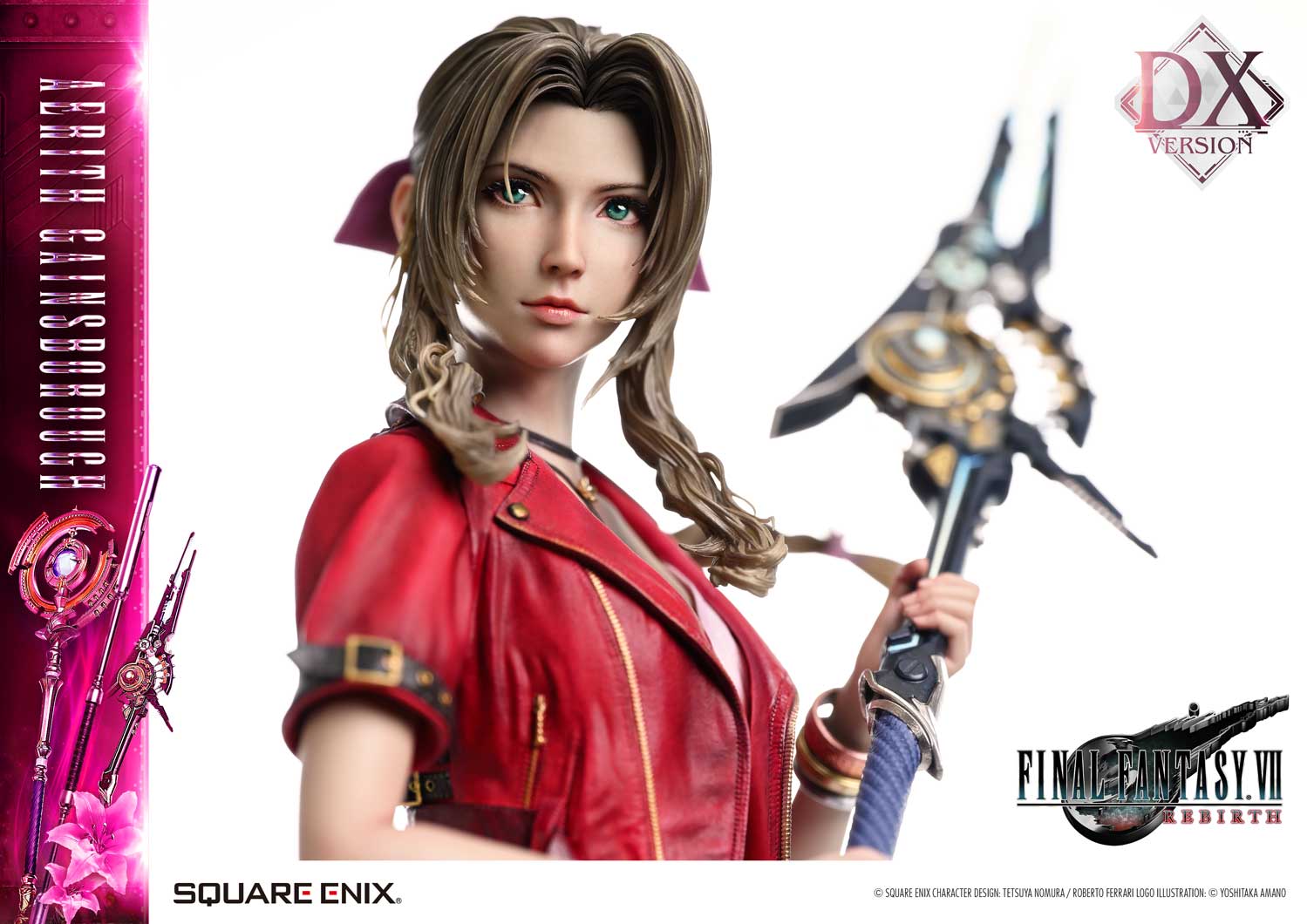 Final Fantasy VII Rebirth Square Enix Masterline Aerith Gainsborough (Deluxe Ver.) 1/4 Scale Statue Gallery Image 44