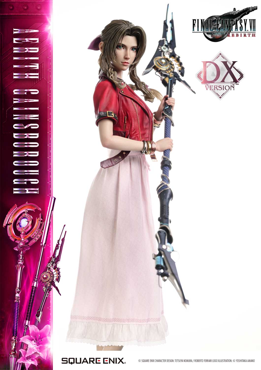 Final Fantasy VII Rebirth Square Enix Masterline Aerith Gainsborough (Deluxe Ver.) 1/4 Scale Statue Gallery Image 21