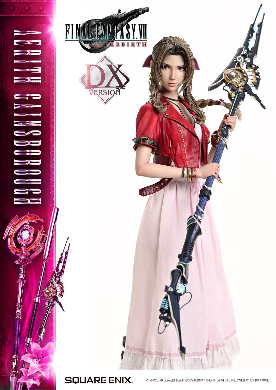 Final Fantasy VII Rebirth Square Enix Masterline Aerith Gainsborough (Deluxe Ver.) 1/4 Scale Statue Gallery Image 20