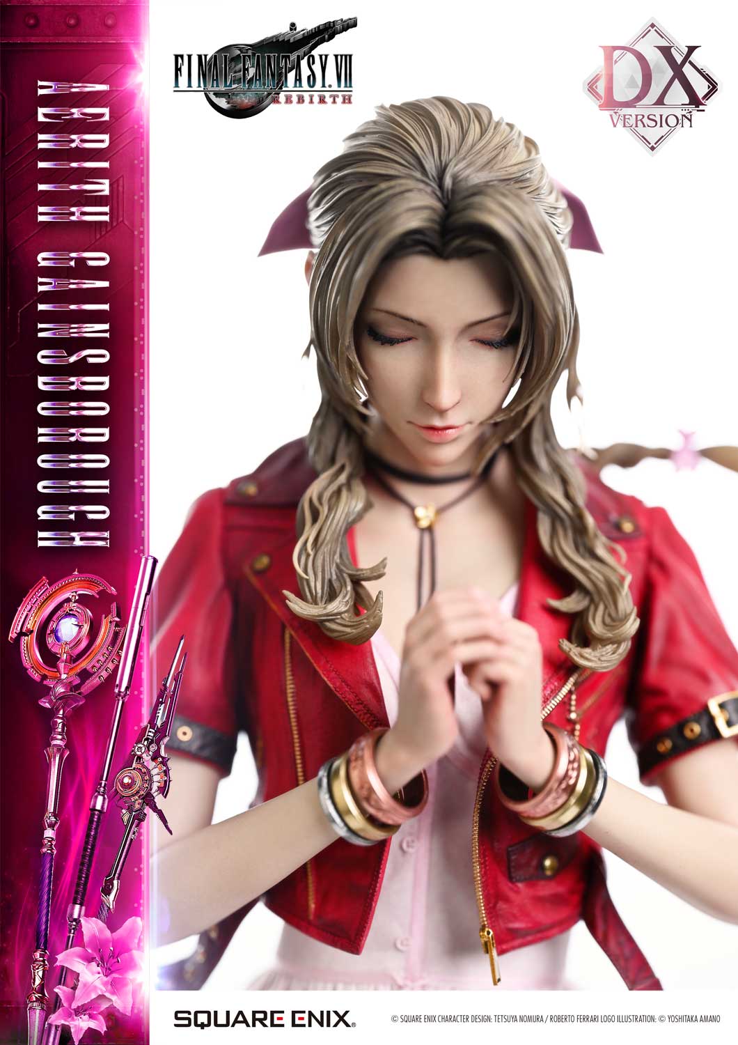 Final Fantasy VII Rebirth Square Enix Masterline Aerith Gainsborough (Deluxe Ver.) 1/4 Scale Statue Gallery Image 26