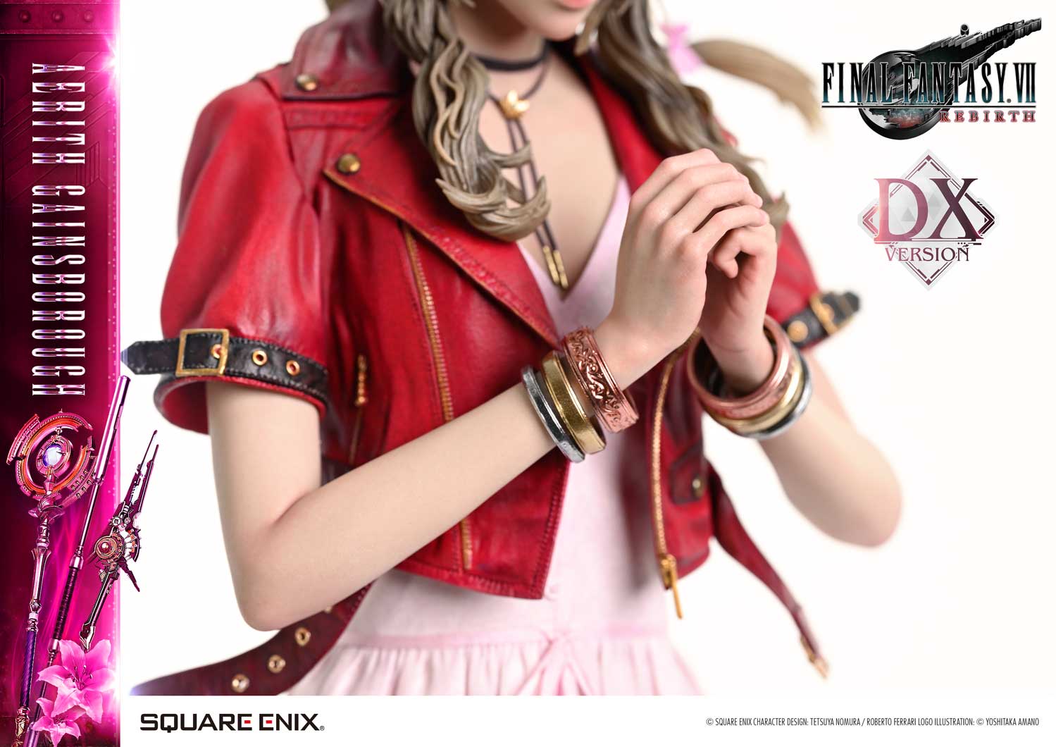 Final Fantasy VII Rebirth Square Enix Masterline Aerith Gainsborough (Deluxe Ver.) 1/4 Scale Statue Gallery Image 46