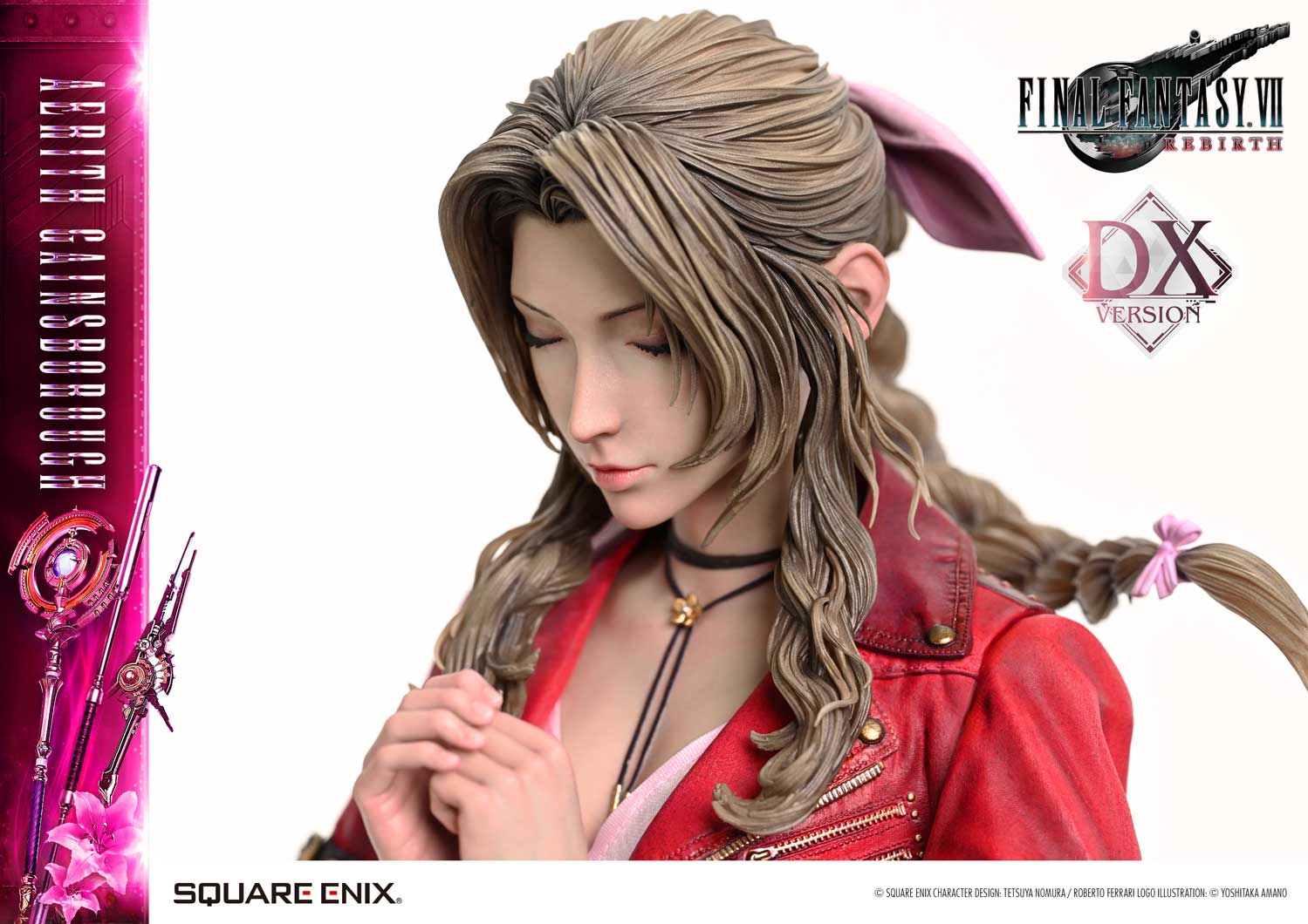 Final Fantasy VII Rebirth Square Enix Masterline Aerith Gainsborough (Deluxe Ver.) 1/4 Scale Statue Gallery Image 38