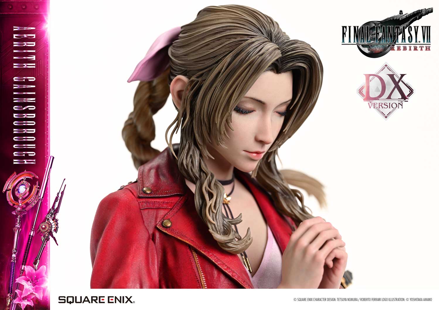 Final Fantasy VII Rebirth Square Enix Masterline Aerith Gainsborough (Deluxe Ver.) 1/4 Scale Statue Gallery Image 40