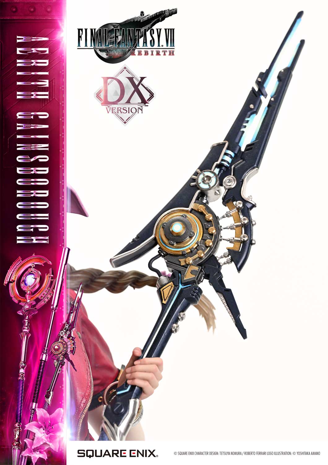 Final Fantasy VII Rebirth Square Enix Masterline Aerith Gainsborough (Deluxe Ver.) 1/4 Scale Statue Gallery Image 22
