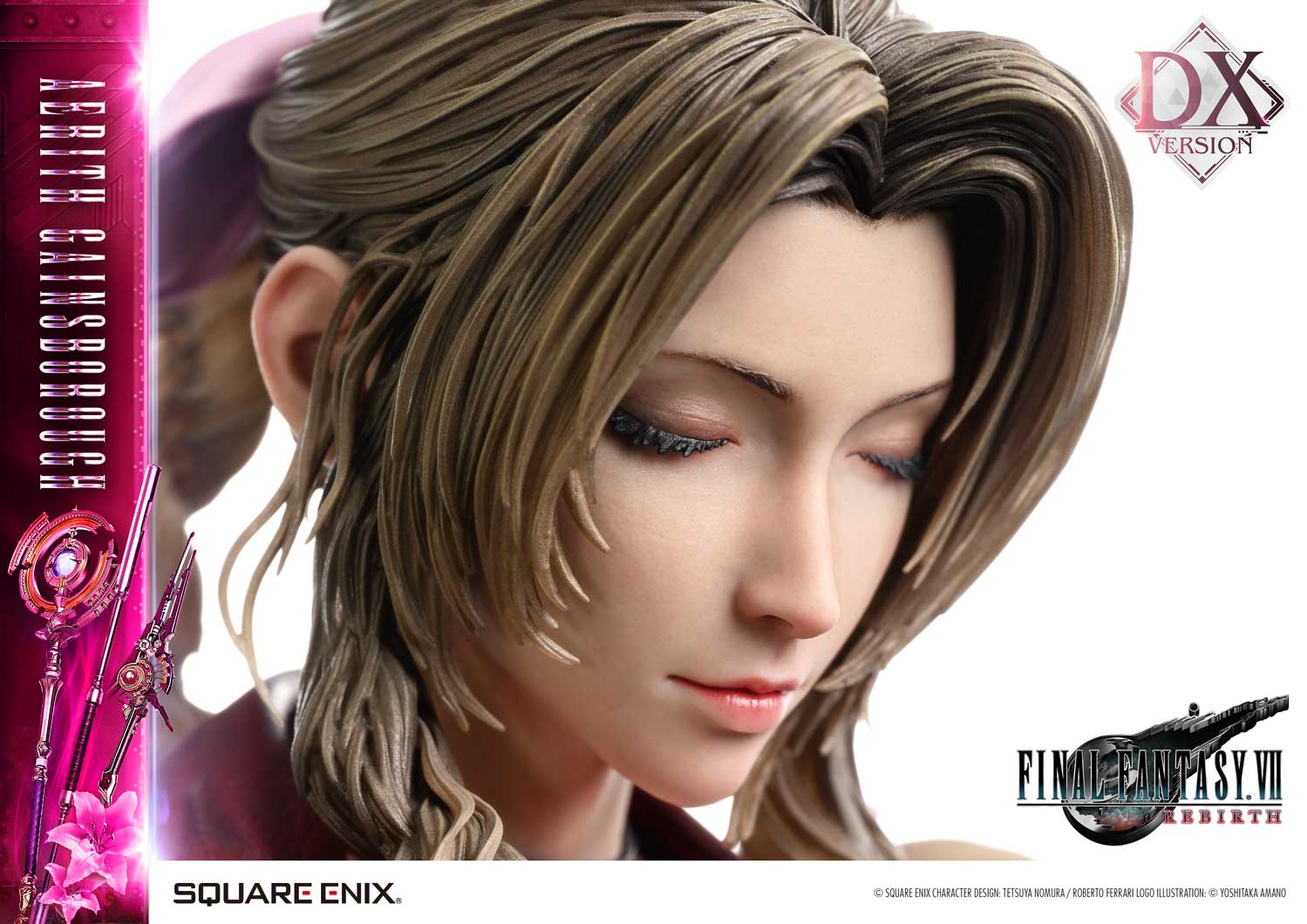 Final Fantasy VII Rebirth Square Enix Masterline Aerith Gainsborough (Deluxe Ver.) 1/4 Scale Statue Gallery Image 53