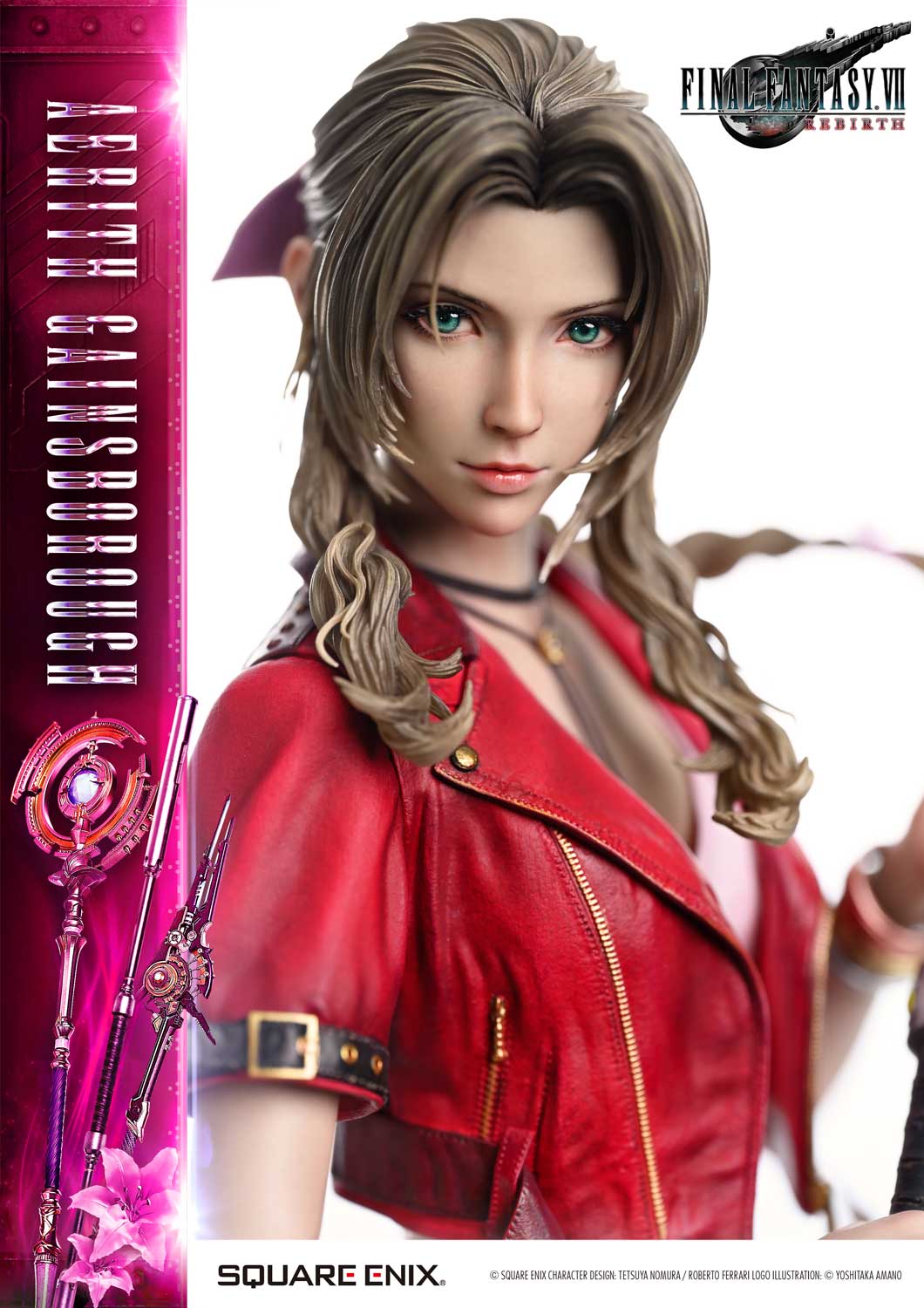 Final Fantasy VII Rebirth Square Enix Masterline Aerith Gainsborough (Deluxe Ver.) 1/4 Scale Statue Gallery Image 37