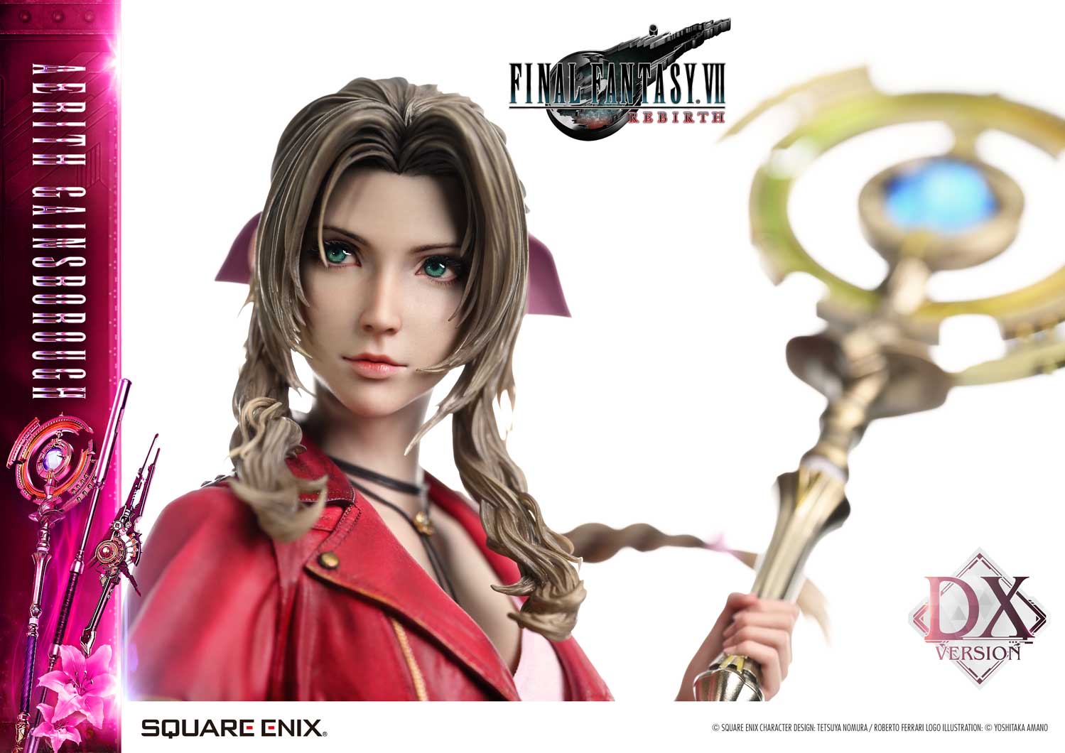 Final Fantasy VII Rebirth Square Enix Masterline Aerith Gainsborough (Deluxe Ver.) 1/4 Scale Statue Gallery Image 45