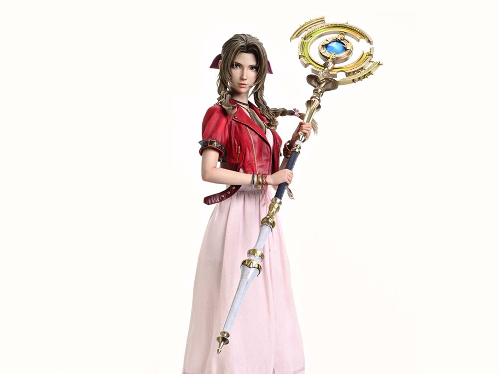 Final Fantasy VII Rebirth Square Enix Masterline Aerith Gainsborough (Deluxe Ver.) 1/4 Scale Statue Gallery Image 1