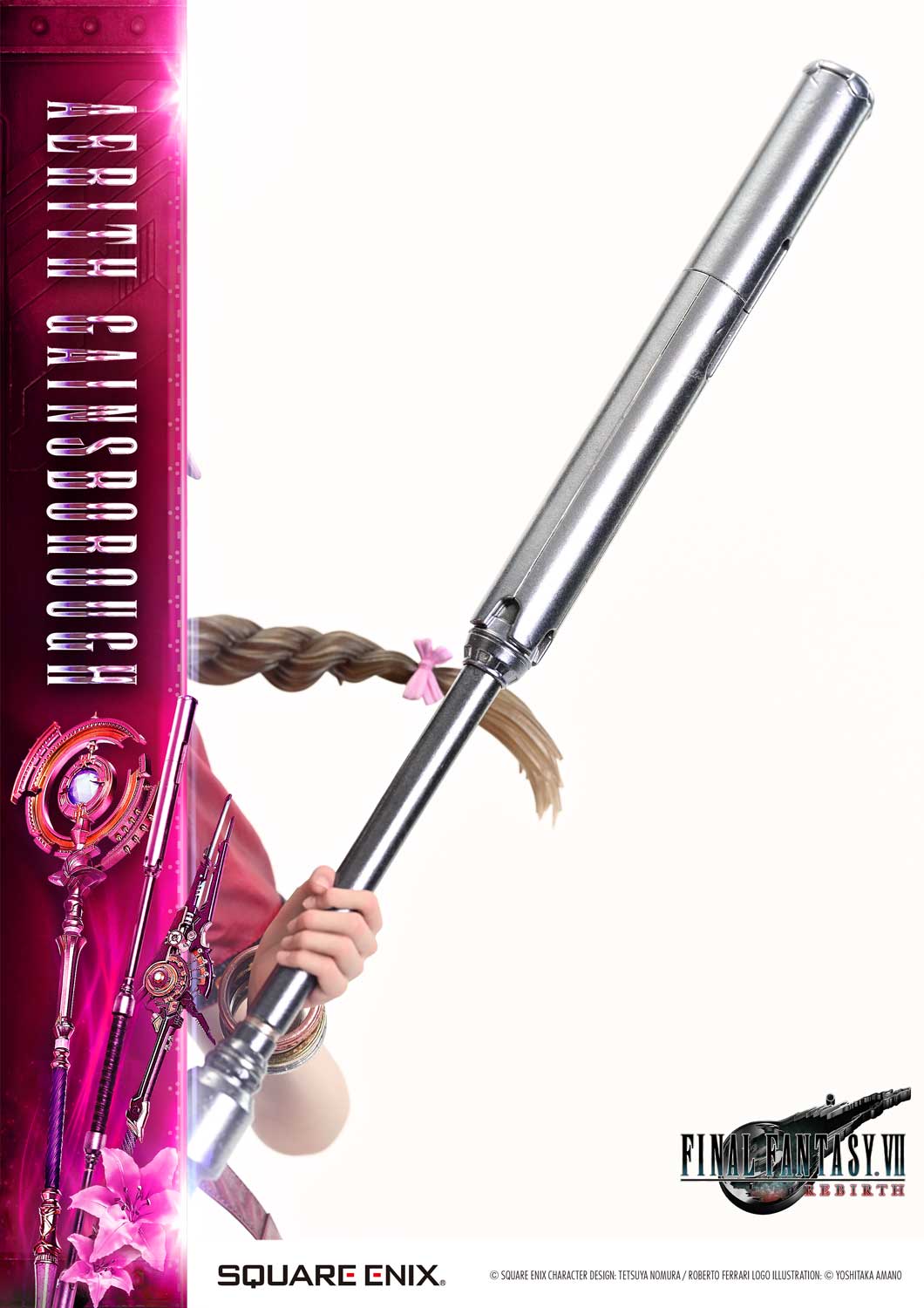 Final Fantasy VII Rebirth Square Enix Masterline Aerith Gainsborough (Deluxe Ver.) 1/4 Scale Statue Gallery Image 36