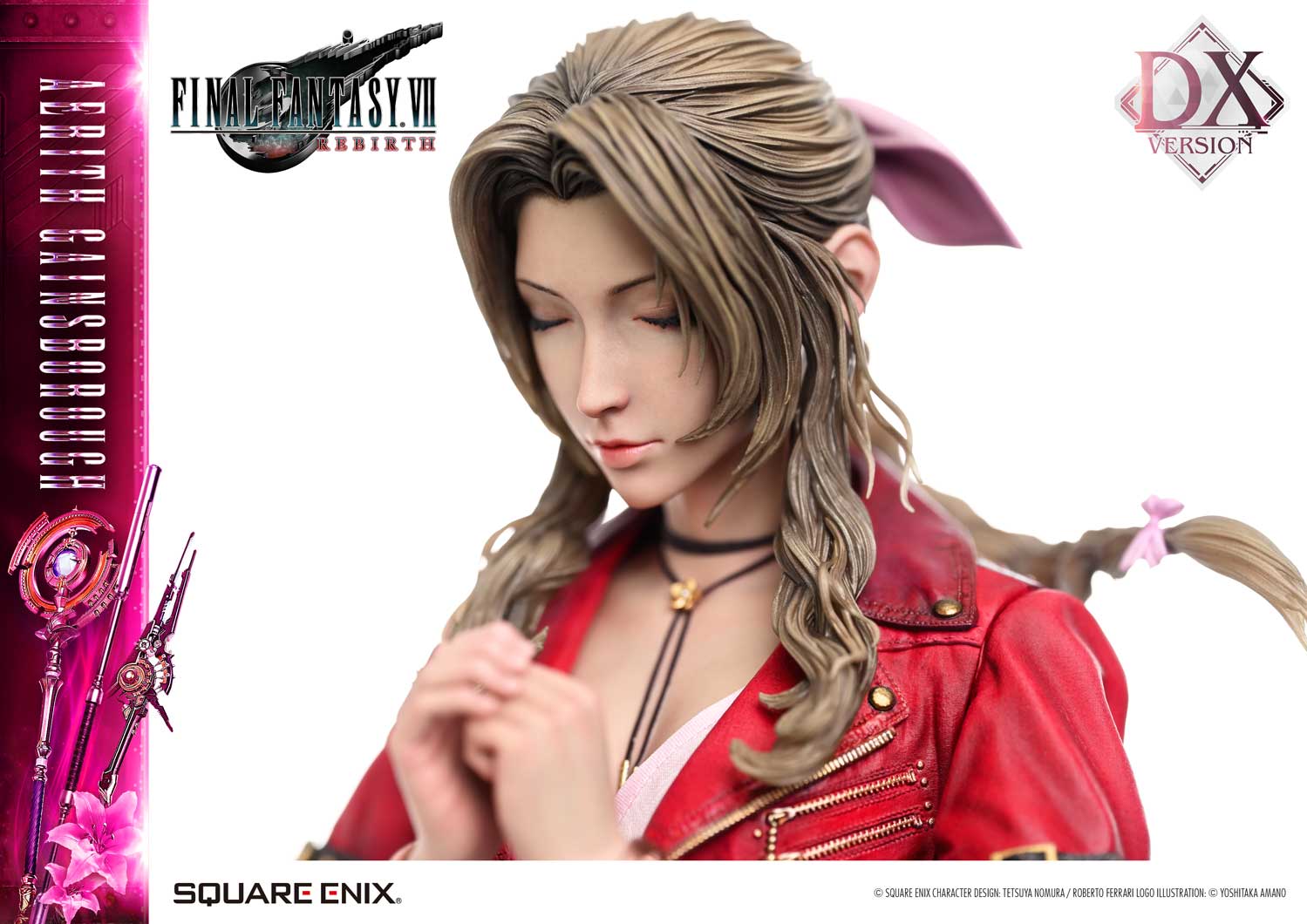 Final Fantasy VII Rebirth Square Enix Masterline Aerith Gainsborough (Deluxe Ver.) 1/4 Scale Statue Gallery Image 42