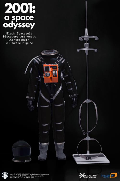 2001: A Space Odyssey Discovery Astronaut 1/6 Scale Conceptual Black Space Suit Gallery Image 5