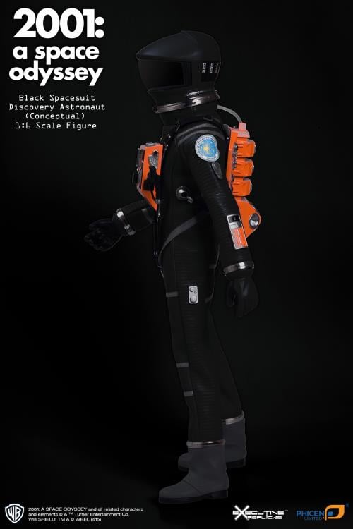 2001: A Space Odyssey Discovery Astronaut 1/6 Scale Conceptual Black Space Suit Gallery Image 4
