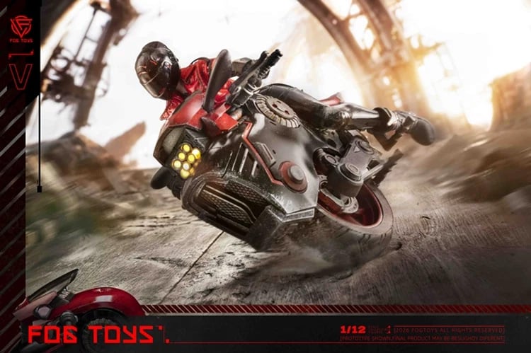 Fantasy Alphabet Series V 1/12 Scale Action Figure and Vehicle Set (With Bonus) Gallery Image 26