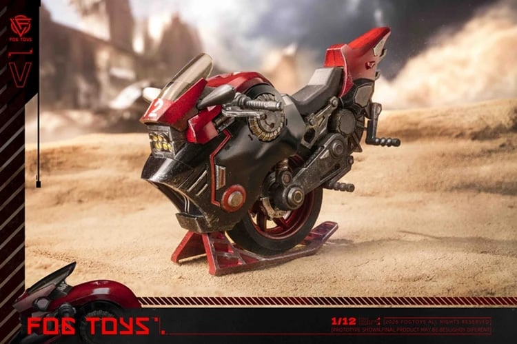 Fantasy Alphabet Series V 1/12 Scale Action Figure and Vehicle Set (With Bonus) Gallery Image 25