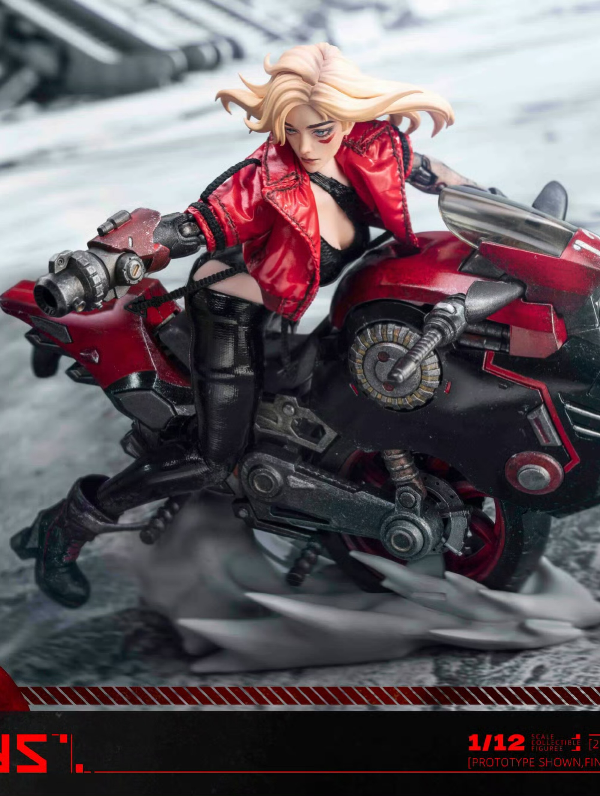 Fantasy Alphabet Series V 1/12 Scale Action Figure and Vehicle Set (With Bonus) Gallery Image 11