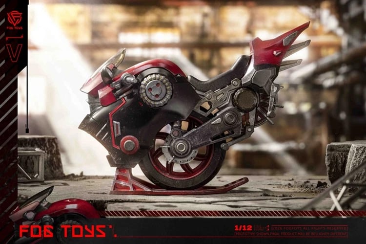 Fantasy Alphabet Series V 1/12 Scale Action Figure and Vehicle Set (With Bonus) Gallery Image 23