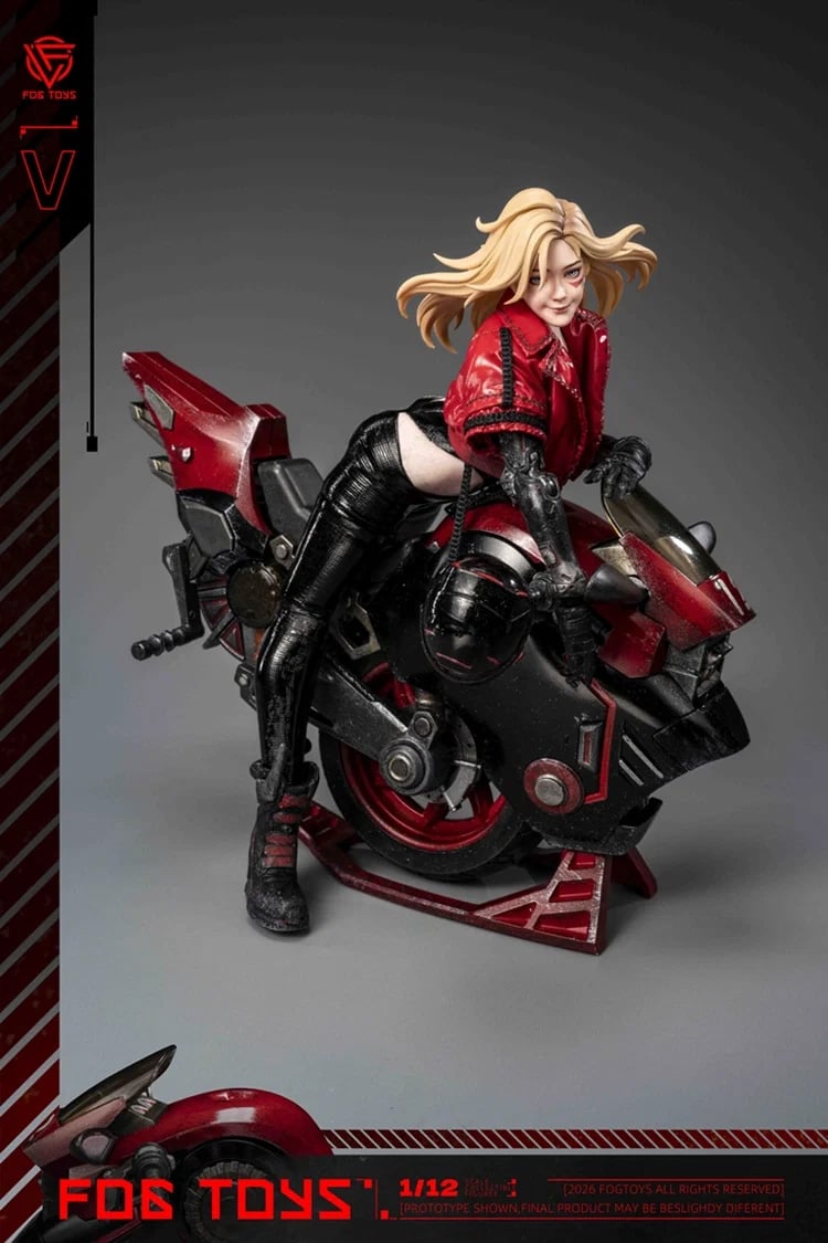 Fantasy Alphabet Series V 1/12 Scale Action Figure and Vehicle Set (With Bonus) Gallery Image 18