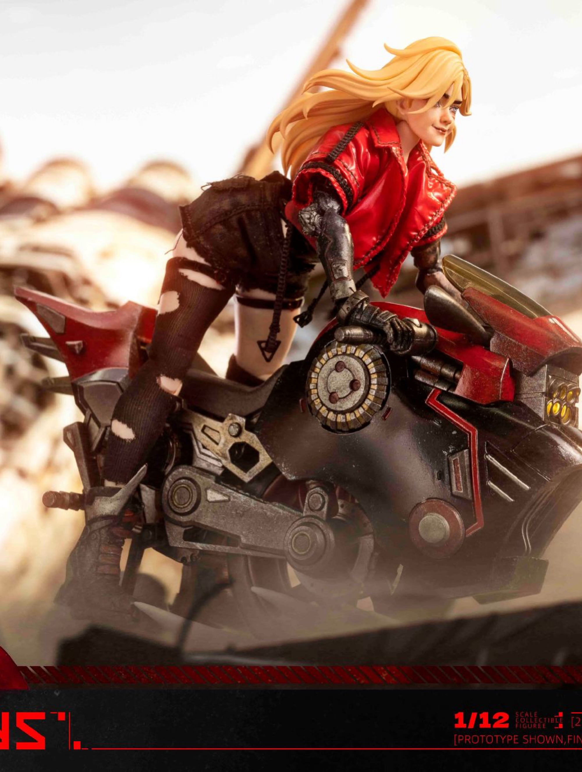 Fantasy Alphabet Series V 1/12 Scale Action Figure and Vehicle Set (With Bonus) Gallery Image 8