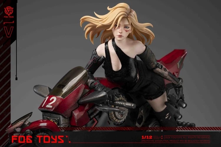 Fantasy Alphabet Series V 1/12 Scale Action Figure and Vehicle Set (With Bonus) Gallery Image 20