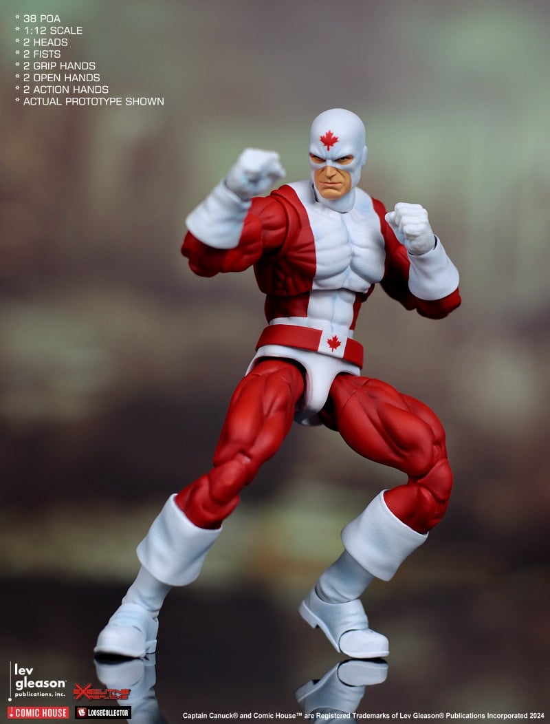 Classic Captain Canuck 1/12 Scale Action Figure Gallery Image 7