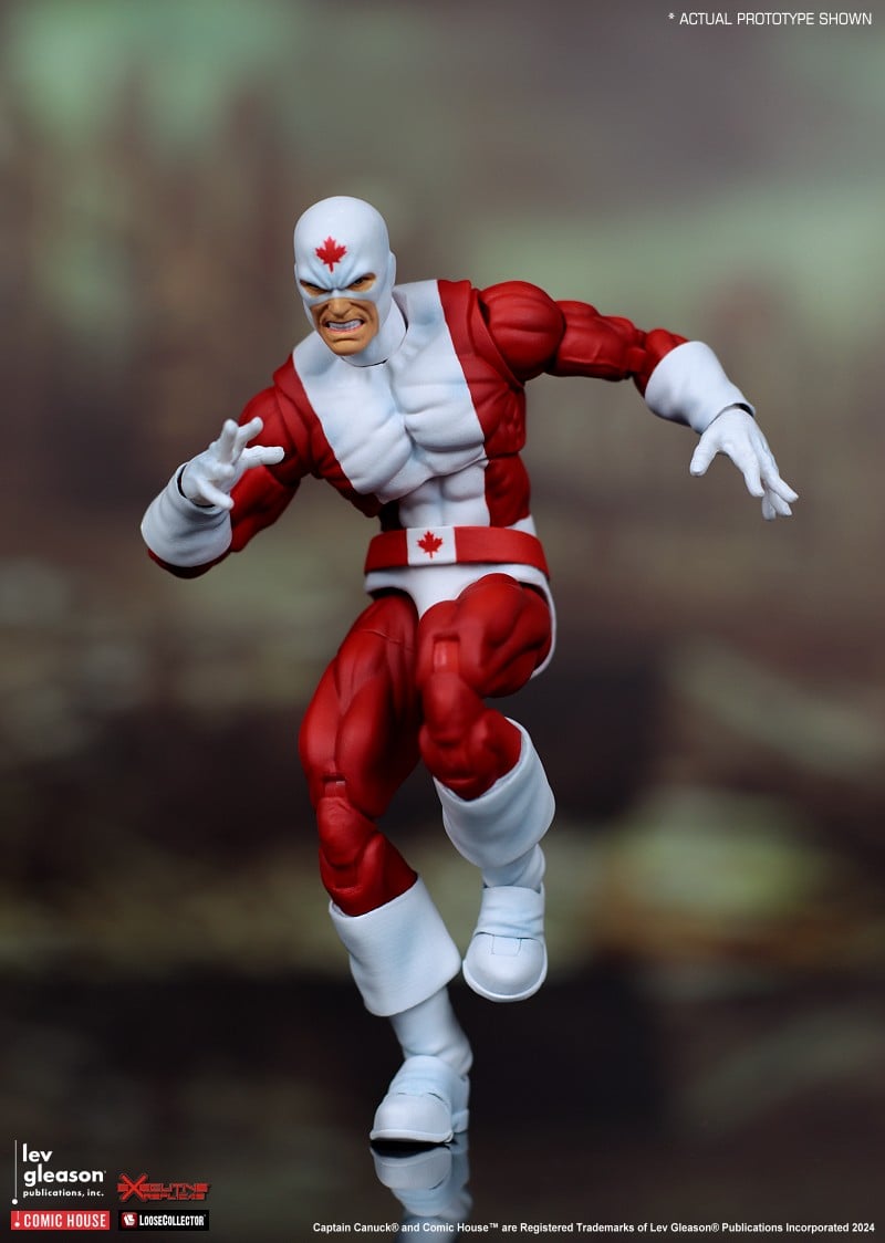 Classic Captain Canuck 1/12 Scale Action Figure Gallery Image 6